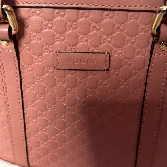 💯 Gucci 🌸 Mini Mauve Pink Crossbody Bag - Picture 8 of 13